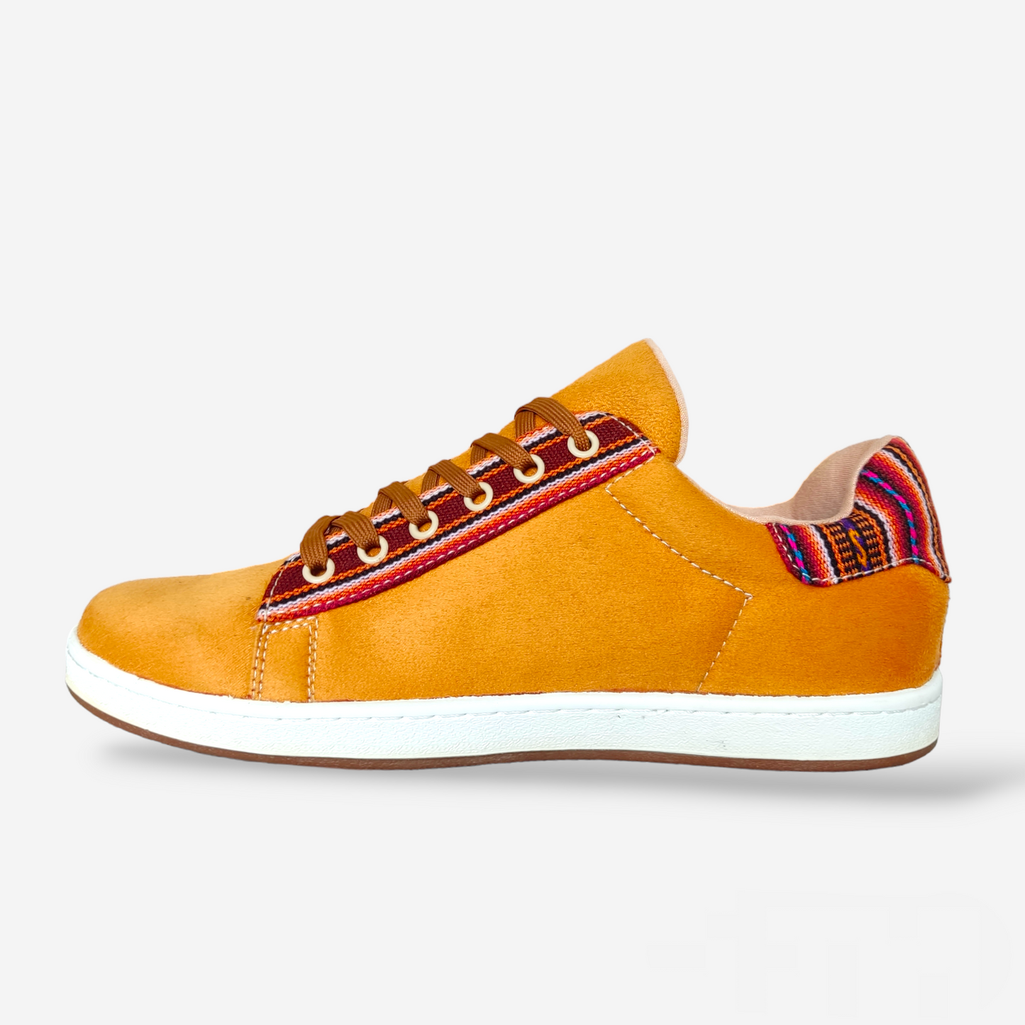 Zapatilla Altiplano "Oro" Cuero natural