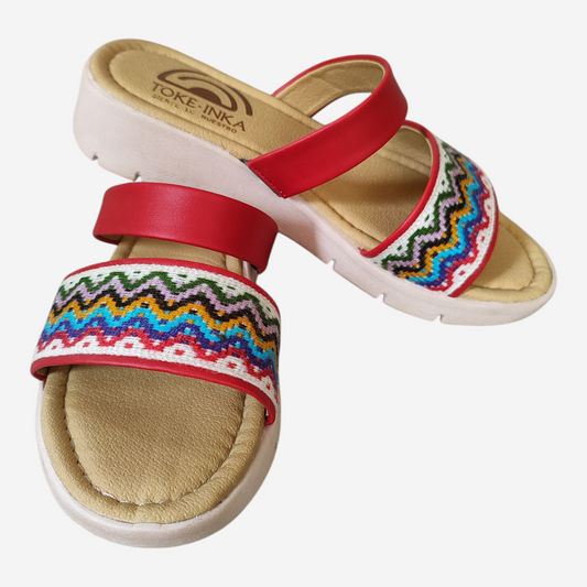 Sandalia Sayri Rosa de mujer