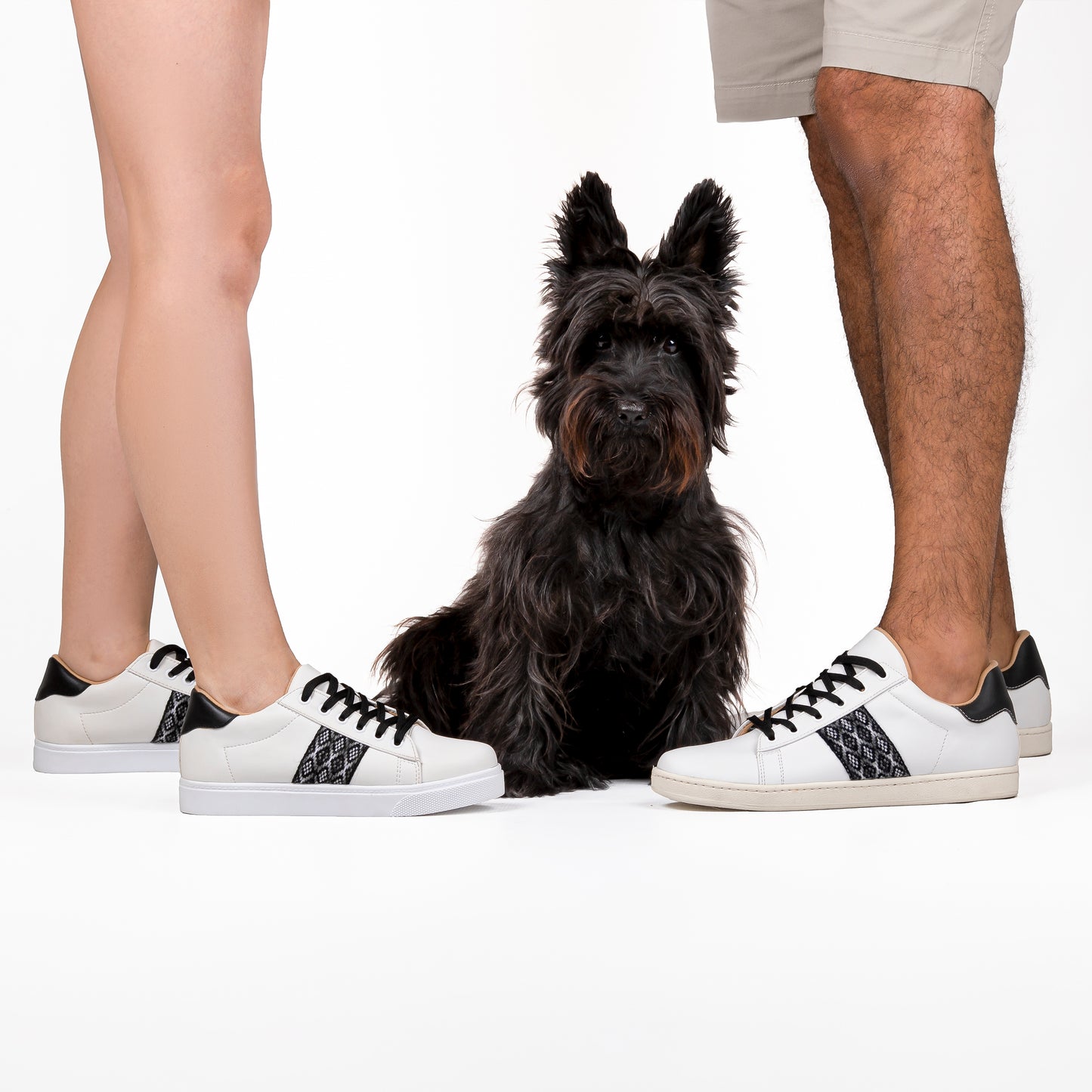 Zapatilla Urban Blanco y Negro