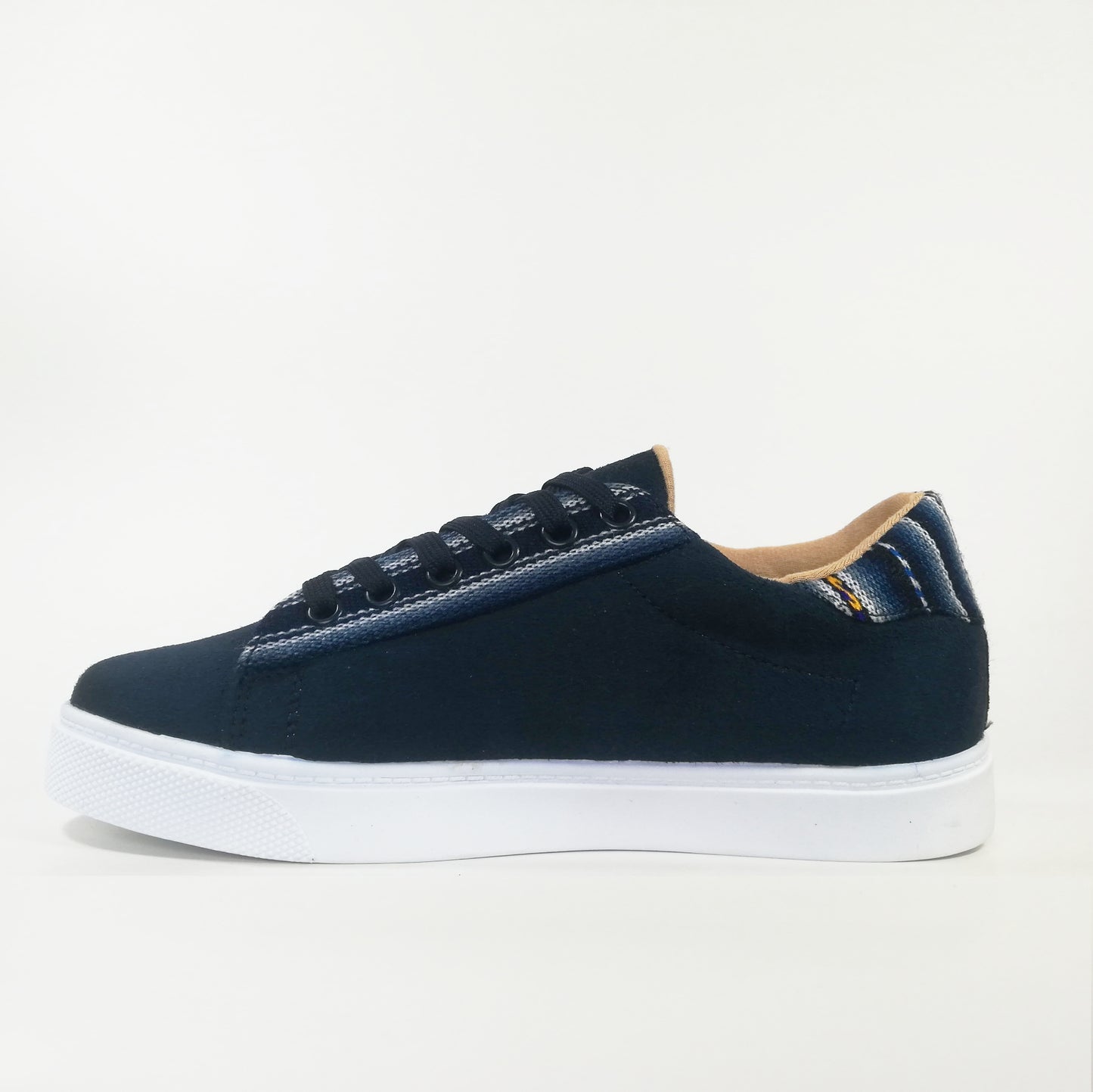 Zapatilla Dama Urban azul marino manta