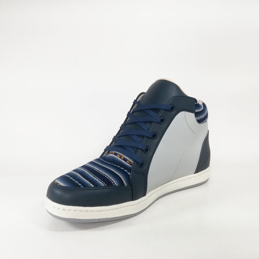 Zapatilla Urban High Top Azul & Plomo