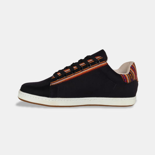 Zapatilla Altiplano "Yana" Cuero Natural