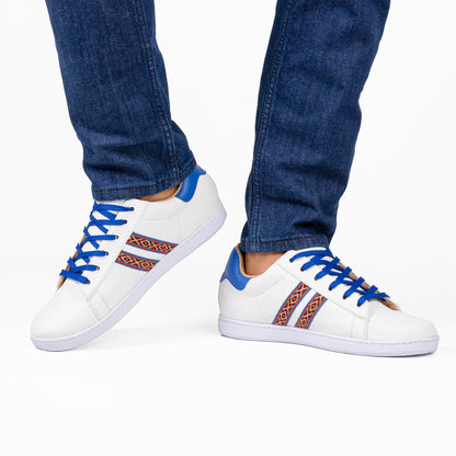 Zapatilla Urban Blanco y Azul