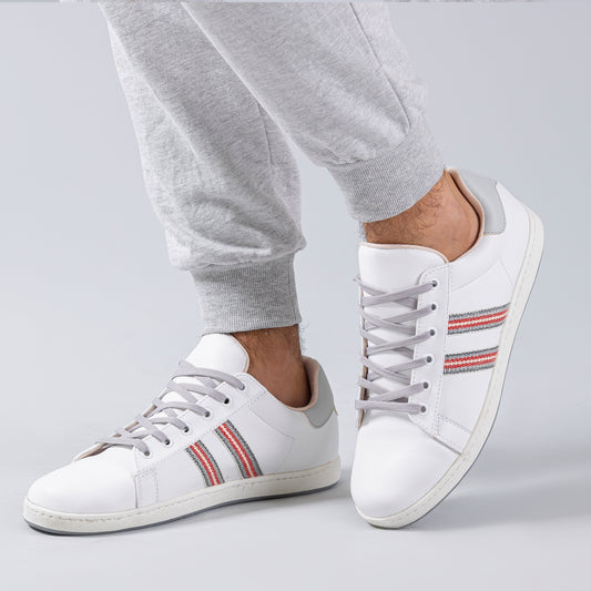 Zapatilla Urban Blanco y Plomo