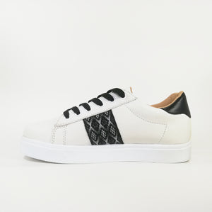 Zapatilla Dama Urban blanco y negro