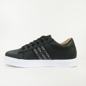 Zapatilla Dama Urban negro y grises