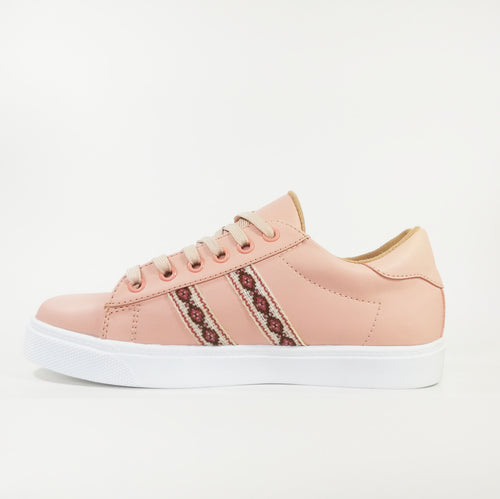 Zapatilla Dama Urban rosa pastel