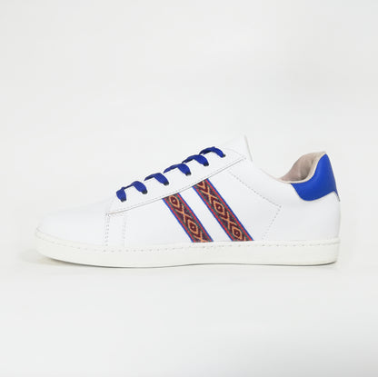 Zapatilla Urban Blanco y Azul