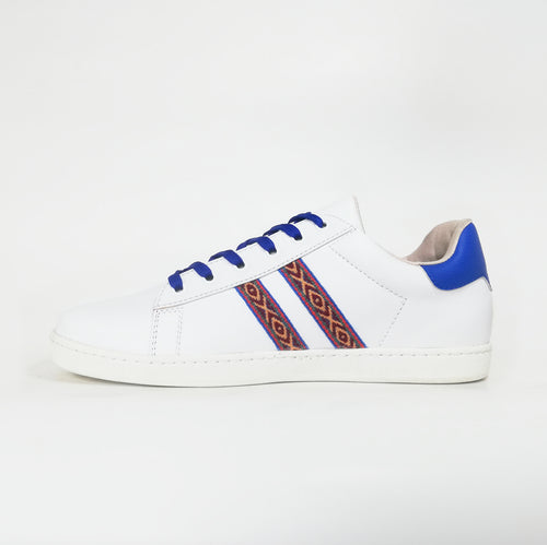 Zapatilla Urban Blanco y Azul