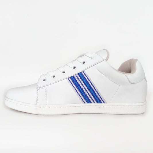 Zapatilla Urban Blanco y Azul "Tumbes"