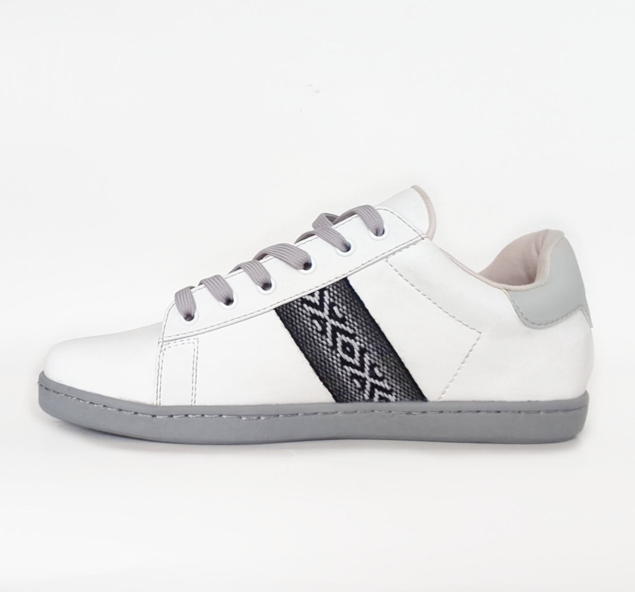 Zapatilla Urban Blanco y Plomo "Lima"