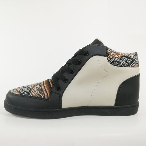 Zapatilla Urban High Top Negro & Manta