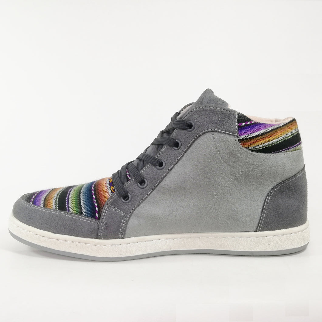 Zapatilla Urban High Top Plomo & Manta